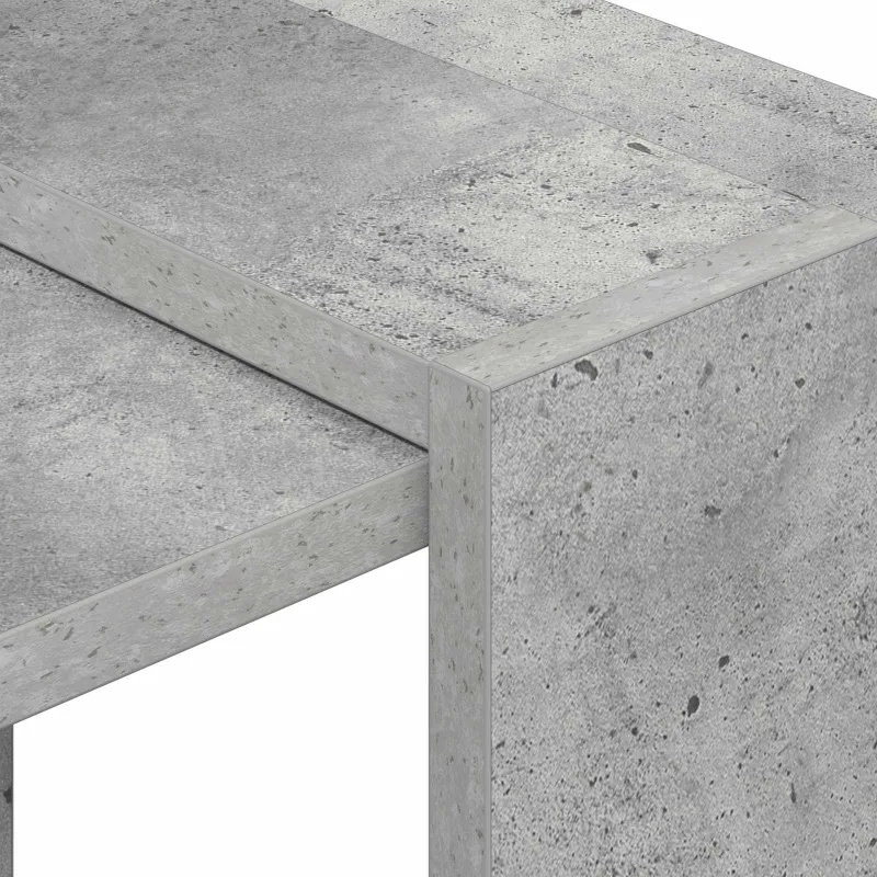 Knygų lentyna Betono pilka 52 x 25 x 71,5 cm Apdirbta mediena