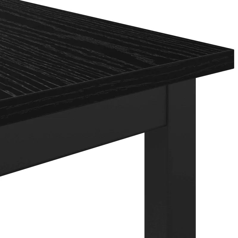 suoliukas Juodas ąžuolas 80 x 35 x 45 cm Apdirbta mediena