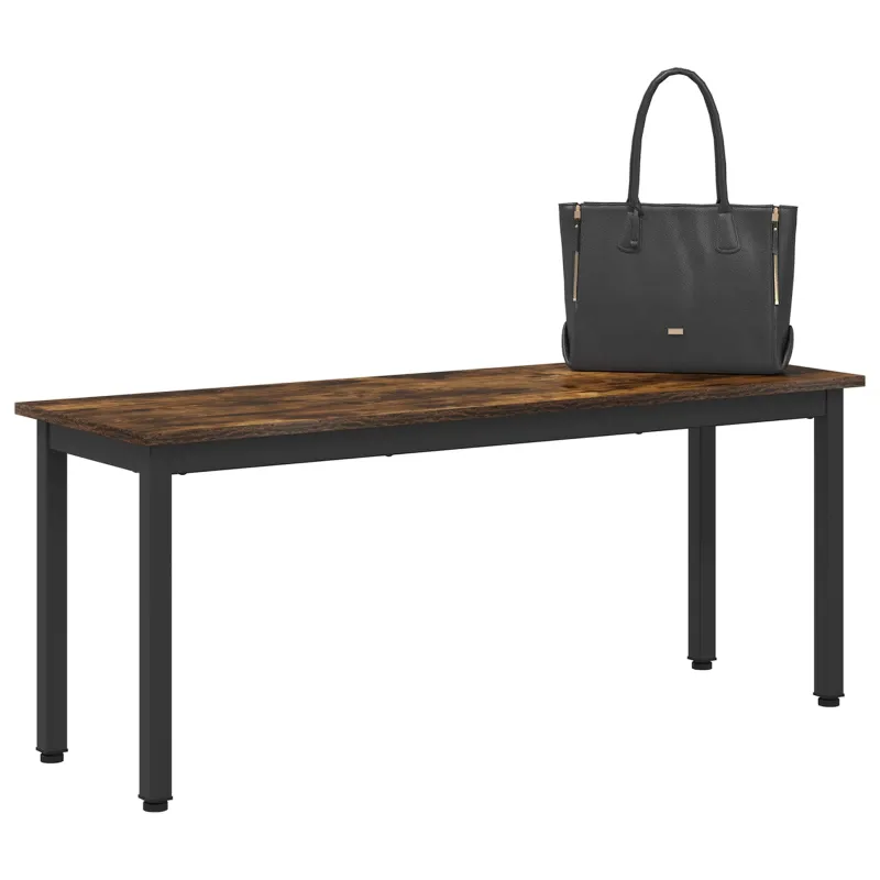 suoliukas Dūminis ąžuolas 110 x 35 x 45 cm Apdirbta mediena