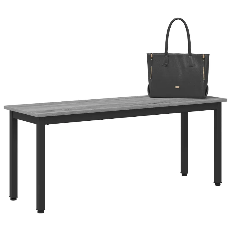 suoliukas Pilkas Sonoma 110 x 35 x 45 cm Apdirbta mediena
