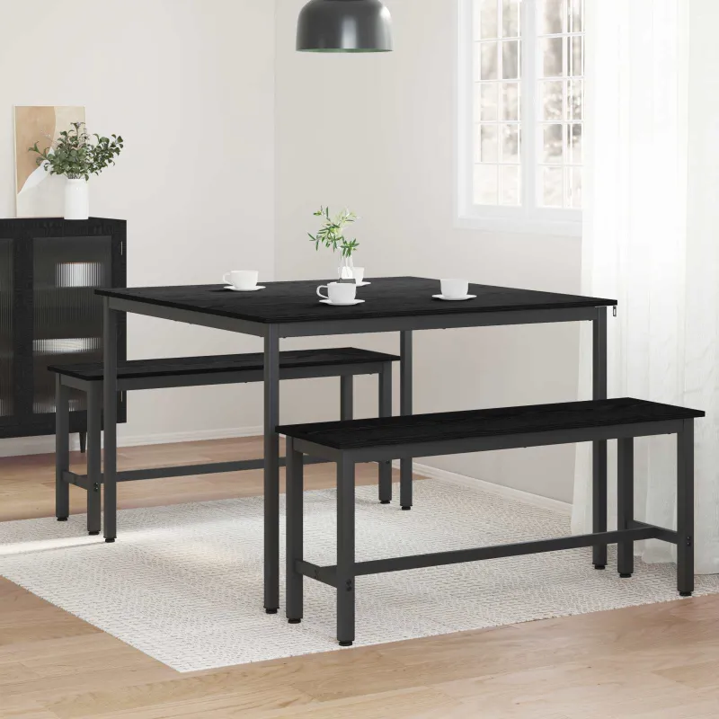 Valgomieji stalai 110 x 110 x 75 cm METALAS