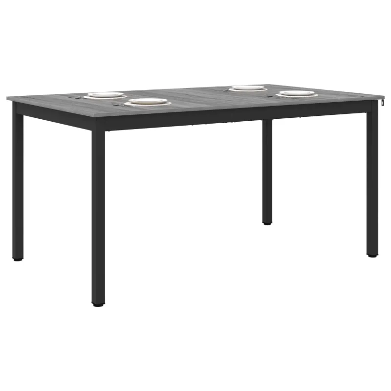 Valgomieji stalai 150 x 78 x 75 cm METALAS