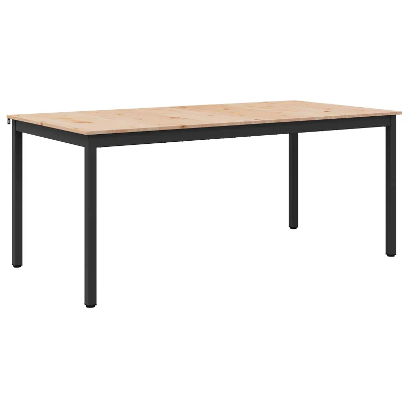Valgomojo stalas Natūrali 180 x 90 x 75 cm