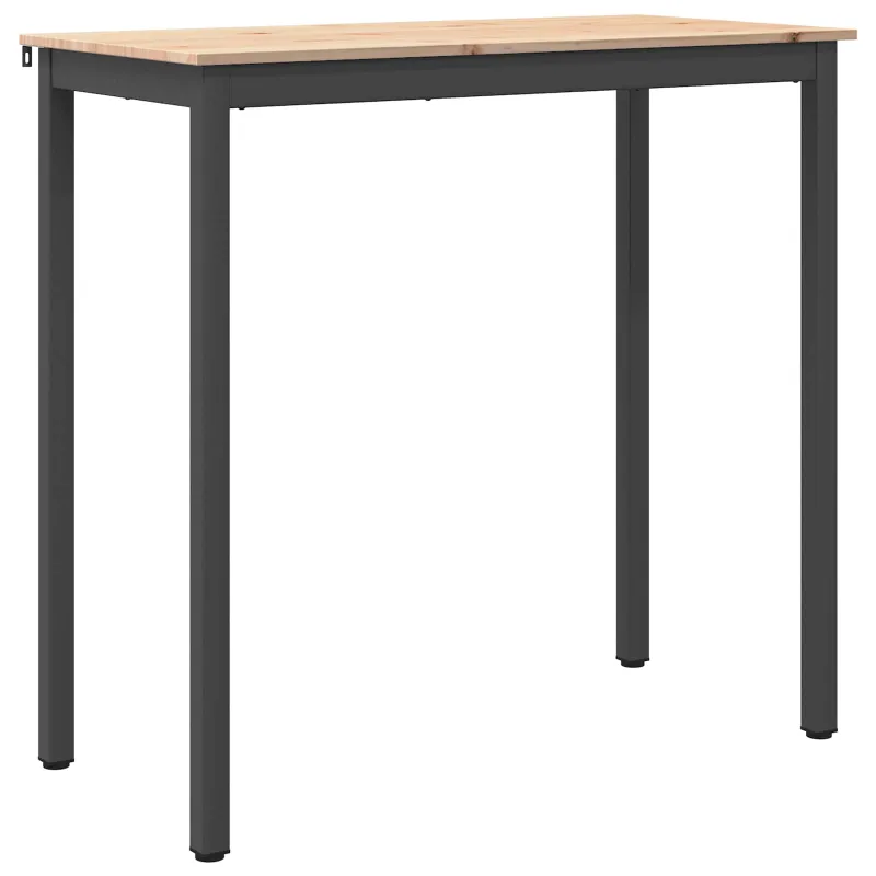 Baro stalas Natūrali 110 x 55 x 105 cm Kietos pušies mediena