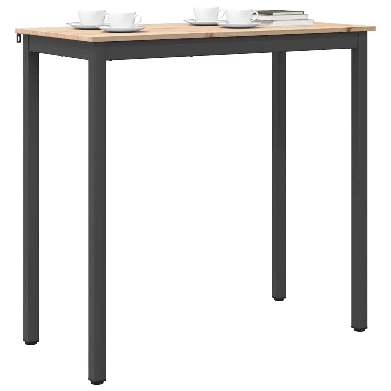 Baro stalas Natūrali 110 x 55 x 105 cm Kietos pušies mediena