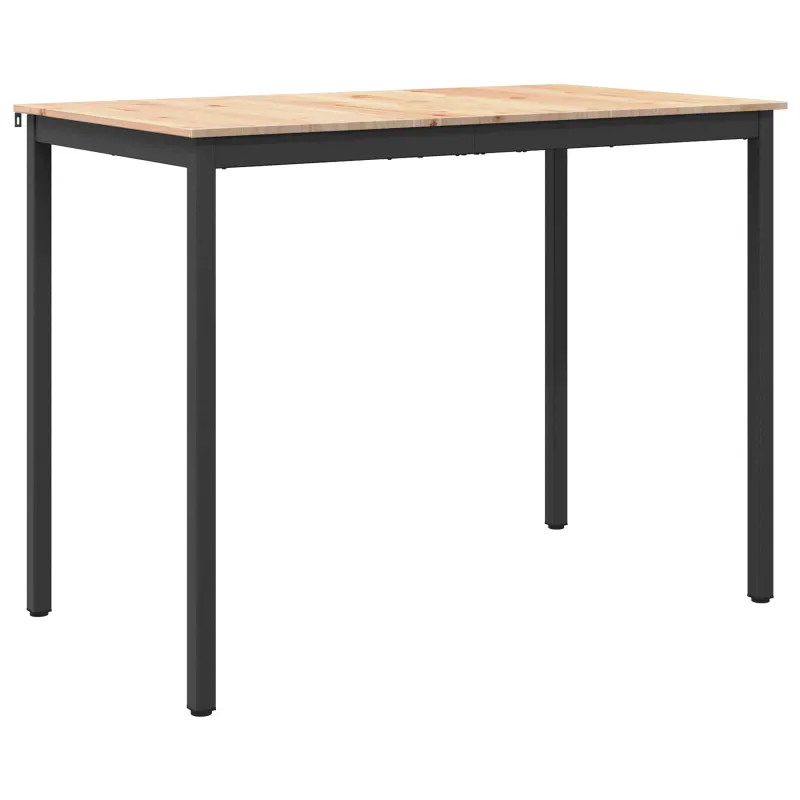 Baro stalas Natūrali 140 x 80 x 105 cm Kietos pušies mediena