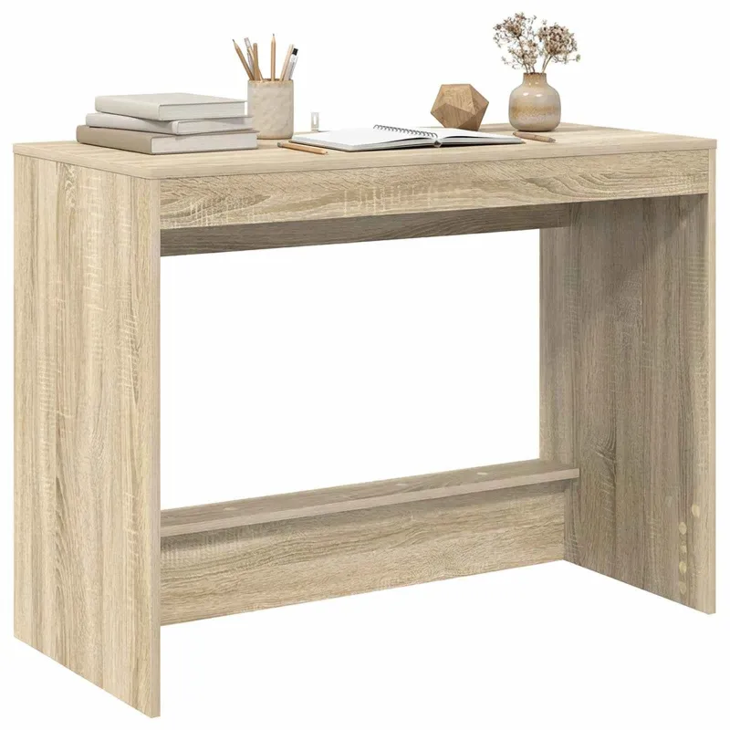 Lovos stalas Sonoma ąžuolas Apdirbta mediena 100 x 45 x 75 cm