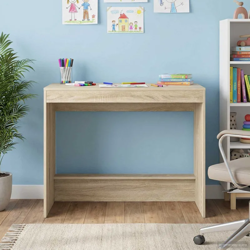 Lovos stalas Sonoma ąžuolas Apdirbta mediena 100 x 45 x 75 cm
