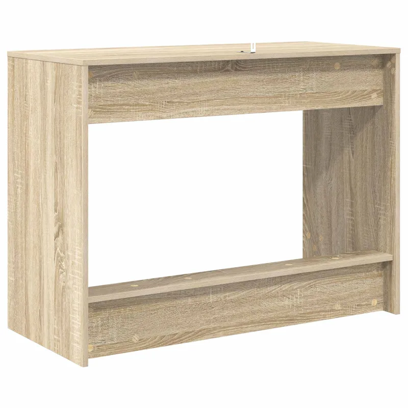 Lovos stalas Sonoma ąžuolas Apdirbta mediena 100 x 45 x 75 cm