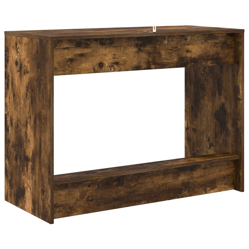 Lovos stalas Dūminio ąžuolo Apdirbta mediena 100 x 45 x 75 cm