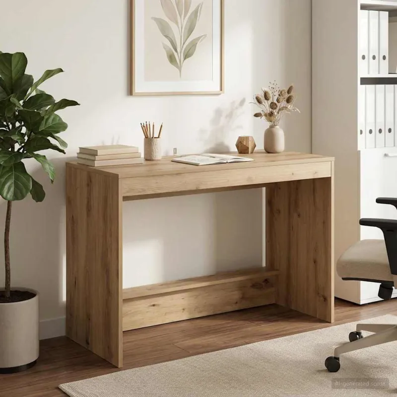 Lovos stalas Artisano ąžuolo Apdirbta mediena 100 x 45 x 75 cm