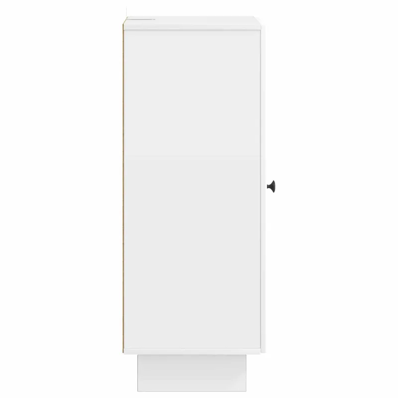 Kabalas Itin blizgi balta 33 x 34,5 x 90 cm Apdirbta mediena