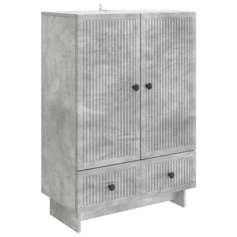 Kabalas Betono Pilka 66 x 34,5 x 95 cm Dirbtinė mediena