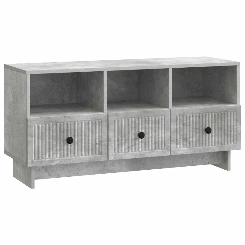 Televizoriaus spintelė Betono pilka 102 x 34,5 x 50 cm