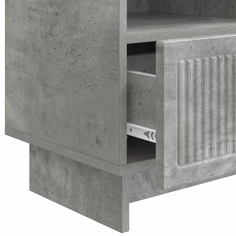 Televizoriaus spintelė Betono pilka 102 x 34,5 x 50 cm