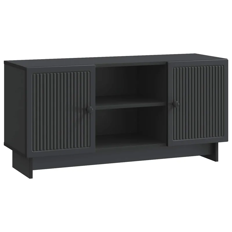 Televizoriaus spintelė 102 x 34,5 x 50 cm Juoda