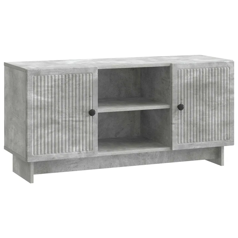 Televizoriaus spintelė 102 x 34,5 x 50 cm Betono pilka