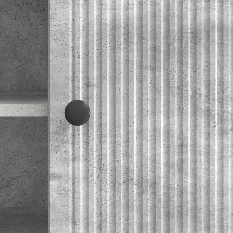 Televizoriaus spintelė 102 x 34,5 x 50 cm Betono pilka