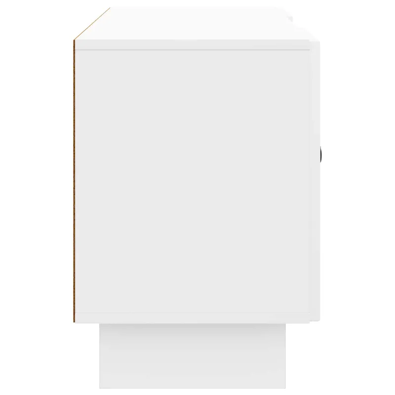Televizoriaus spintelė 102 x 34,5 x 50 cm Itin blizgi balta
