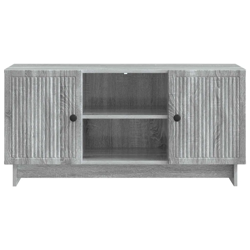 Televizoriaus spintelė 102 x 34,5 x 50 cm Pilka Sonoma