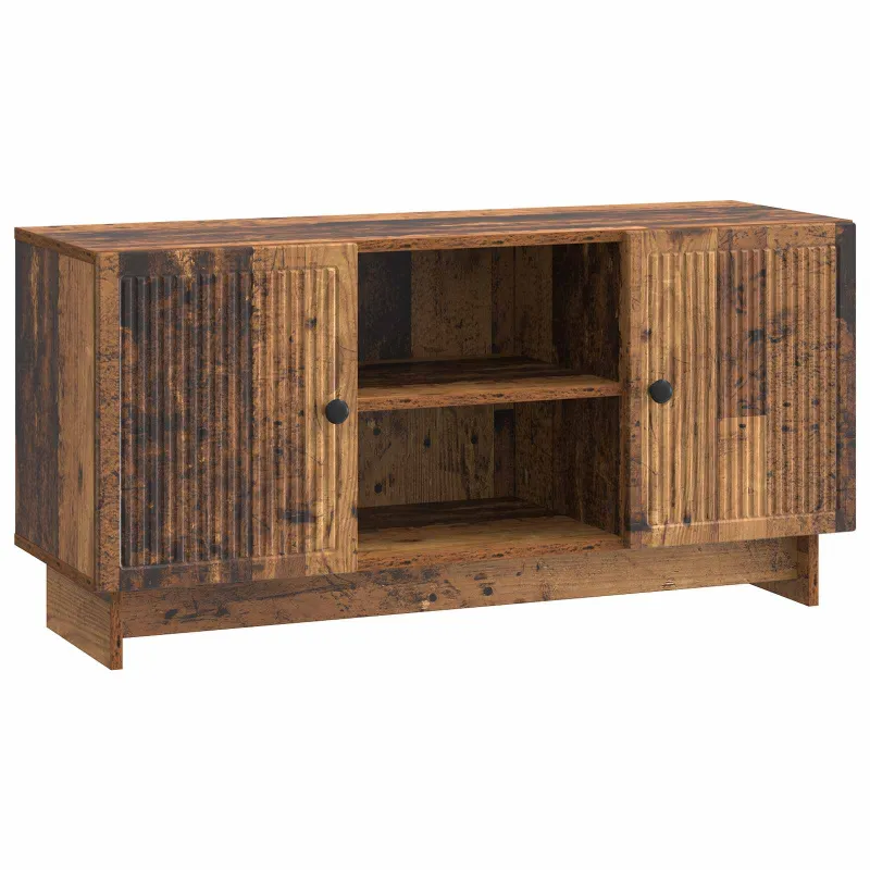 Televizoriaus spintelė 102 x 34,5 x 50 cm Sendintos medienos