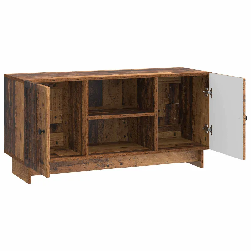 Televizoriaus spintelė 102 x 34,5 x 50 cm Sendintos medienos