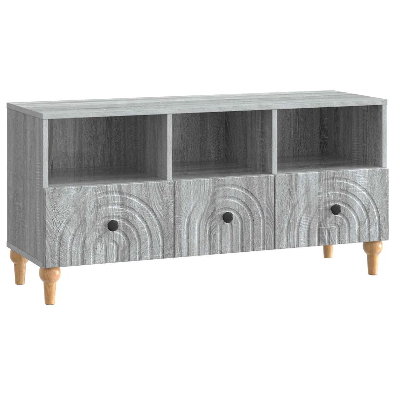 Televizoriaus spintelė Pilka Sonoma 102 x 34,5 x 50 cm