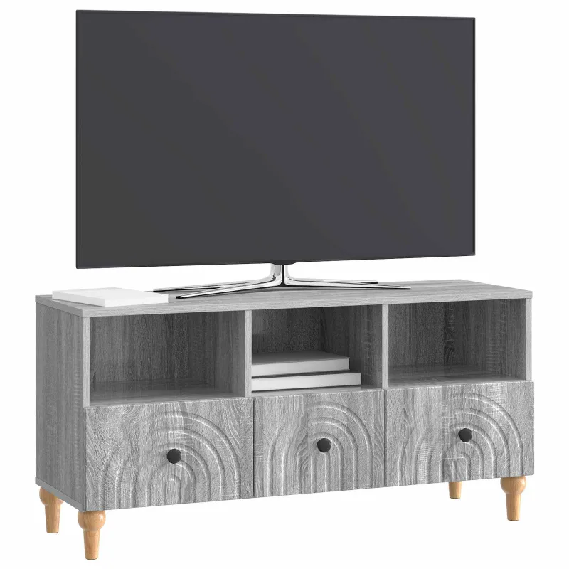 Televizoriaus spintelė Pilka Sonoma 102 x 34,5 x 50 cm
