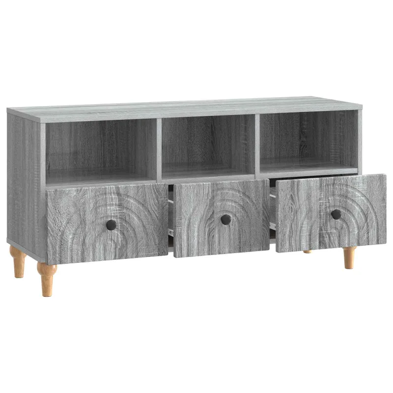 Televizoriaus spintelė Pilka Sonoma 102 x 34,5 x 50 cm