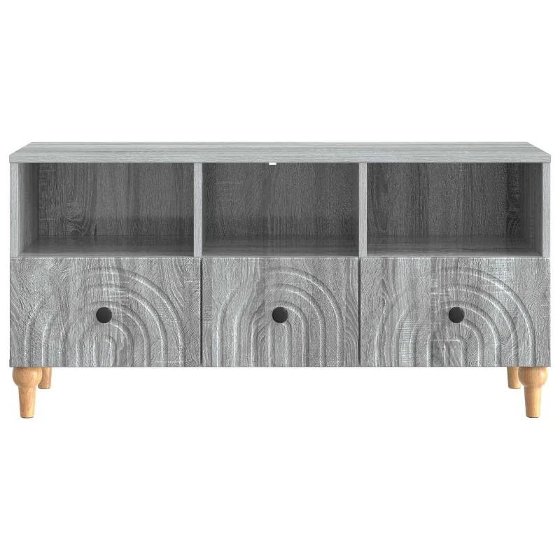 Televizoriaus spintelė Pilka Sonoma 102 x 34,5 x 50 cm
