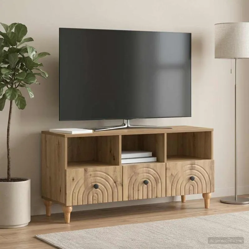 Televizoriaus spintelė Amatinė Ąžuolas 102 x 34,5 x 50 cm