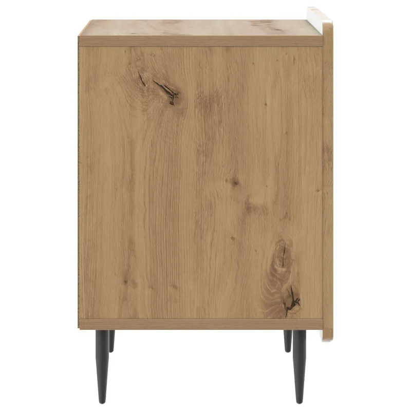 Šalia lovos spintelė 2 pcs Artisano ąžuolo 43 x 34,5 x 52 cm