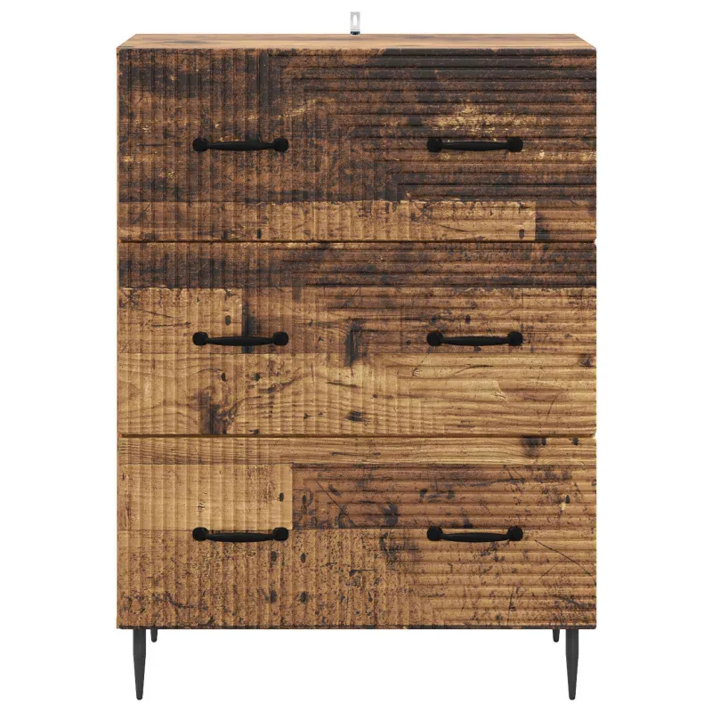 Stalčių spintelė Sendintos medienos 66 x 34,5 x 89,5 cm