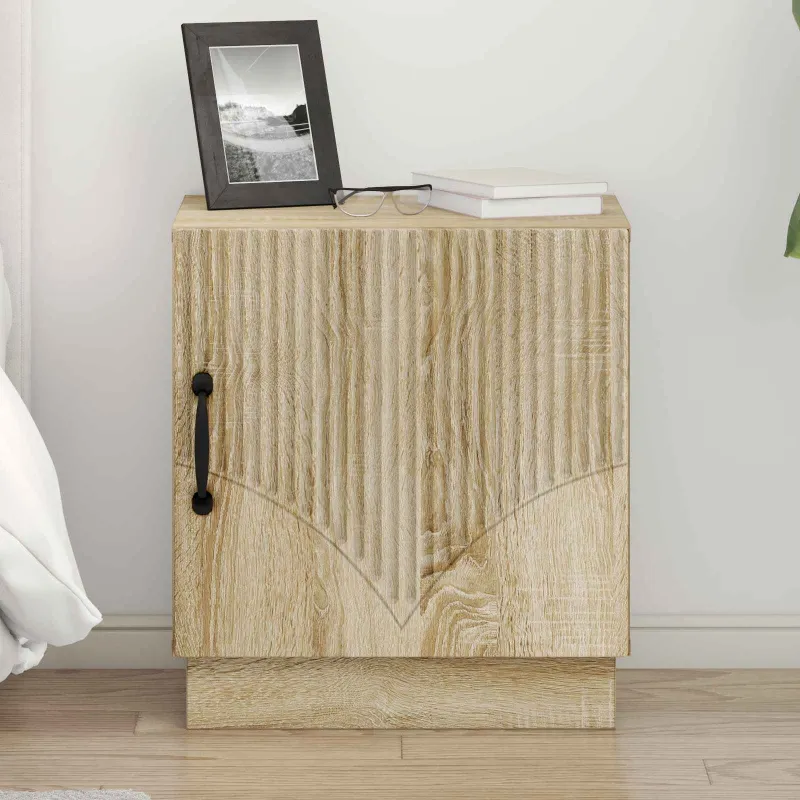 Naktinis staliukas 2 pcs Sonoma ąžuolas 43 x 34,5 x 47 cm