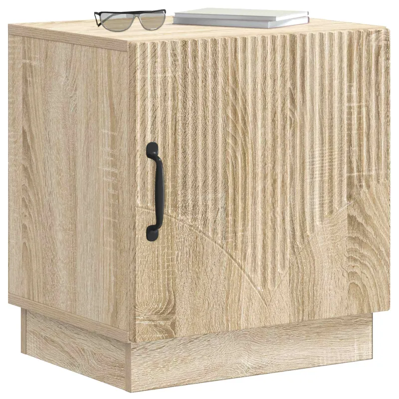 Naktinis staliukas 2 pcs Sonoma ąžuolas 43 x 34,5 x 47 cm