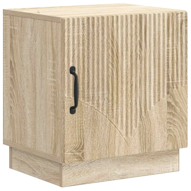 Naktinis staliukas 2 pcs Sonoma ąžuolas 43 x 34,5 x 47 cm
