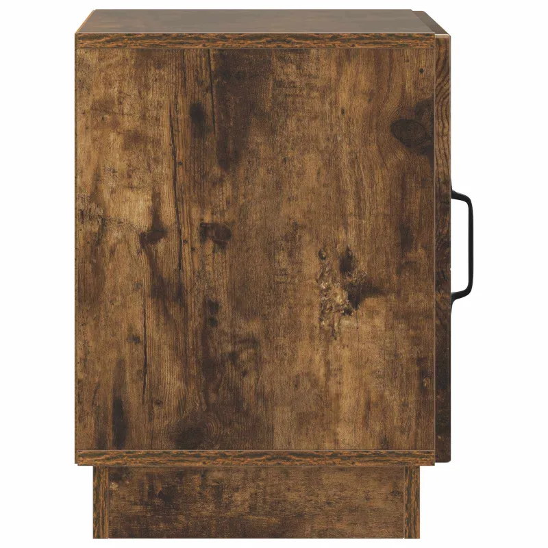 Naktinis staliukas 2 pcs Dūminio ąžuolo 43 x 34,5 x 47 cm