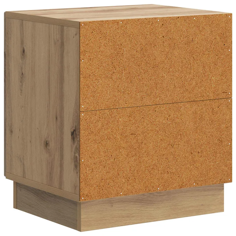 Naktinis staliukas 2 pcs Artisano ąžuolo 43 x 34,5 x 47 cm