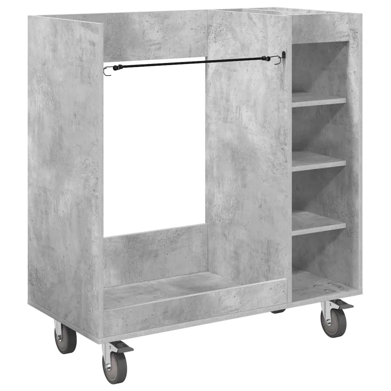 Golfo spinta su ratu Paprastas Betono pilka 90 x 45 x 98 cm
