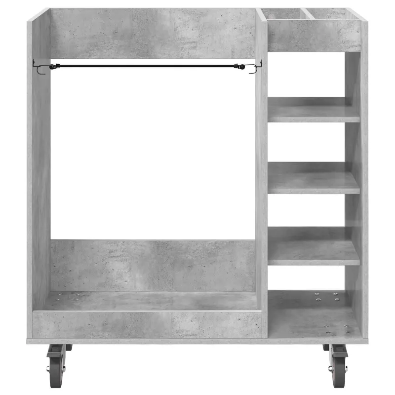 Golfo spinta su ratu Paprastas Betono pilka 90 x 45 x 98 cm