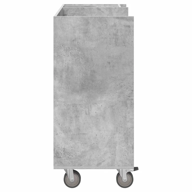 Golfo spinta su ratu Paprastas Betono pilka 90 x 45 x 98 cm