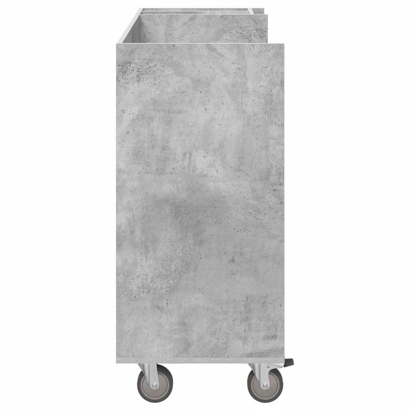 Golfo spinta su ratu Paprastas Betono pilka 120 x 45 x 98 cm