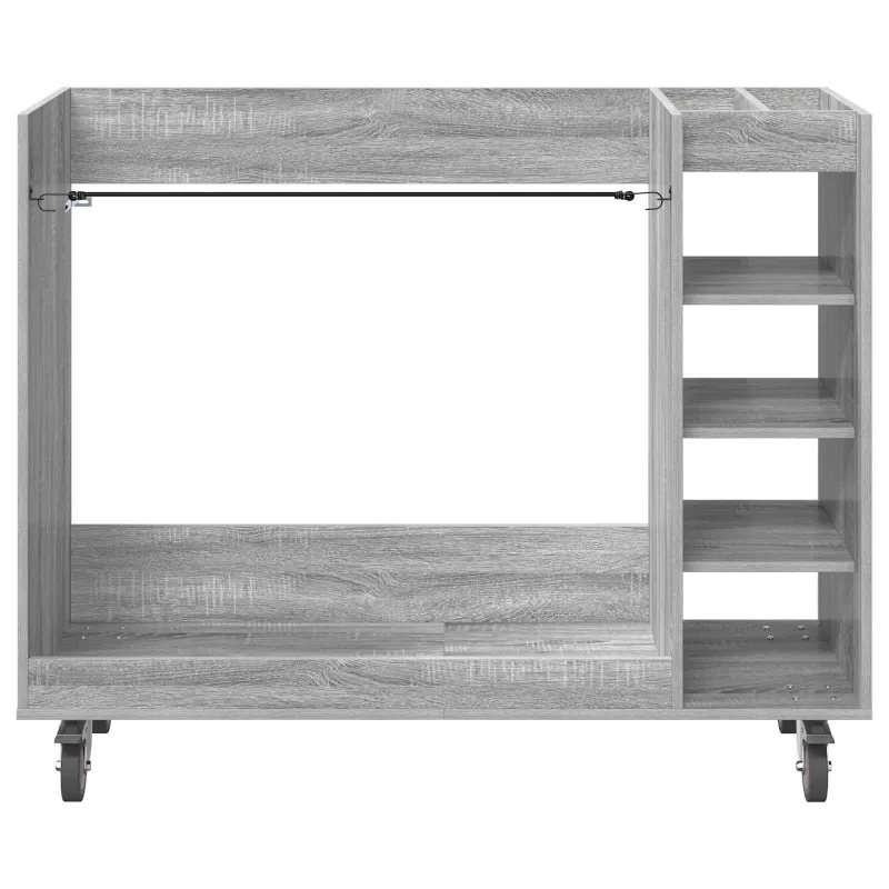 Golfo spinta su ratu Paprastas Pilkas Sonoma 120 x 45 x 98 cm