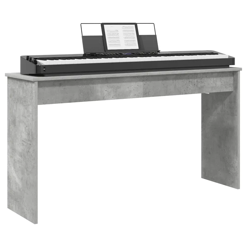 Klaviatūros stovas Betono pilka 120 x 32 x 64 cm