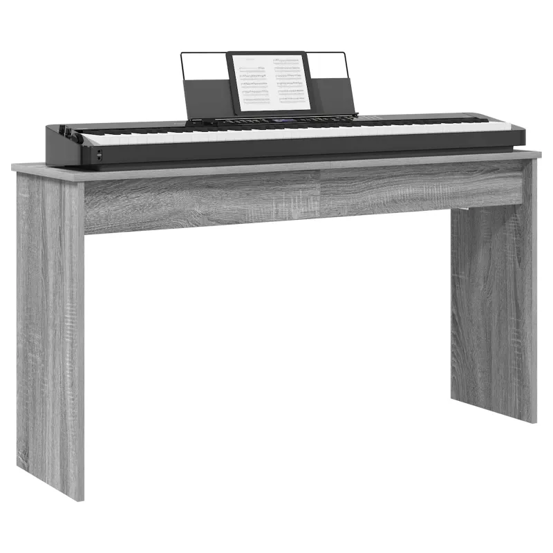 Klaviatūros stovas Pilkas Sonoma 120 x 32 x 64 cm
