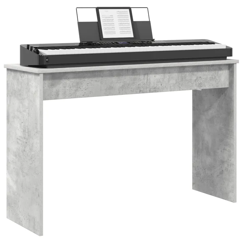 Klaviatūros stovas Betono pilka 100 x 32 x 64 cm