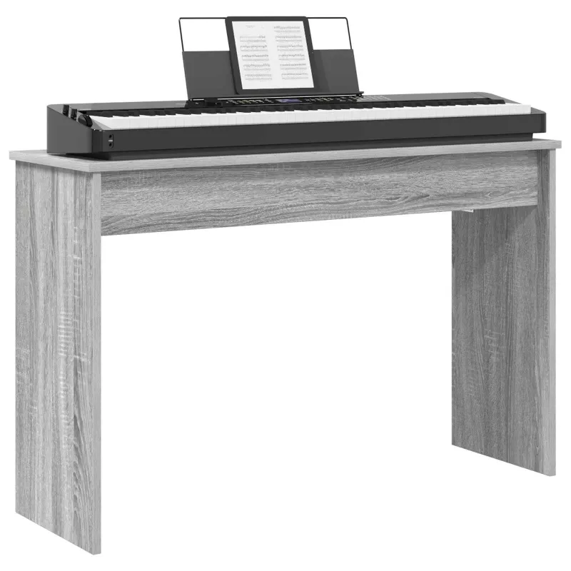 Klaviatūros stovas Pilkas Sonoma 100 x 32 x 64 cm