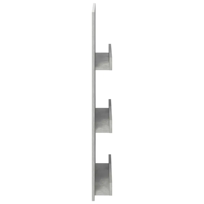 Žurnalų stovas Betono pilka 51 x 11 x 102 cm Apdirbta mediena