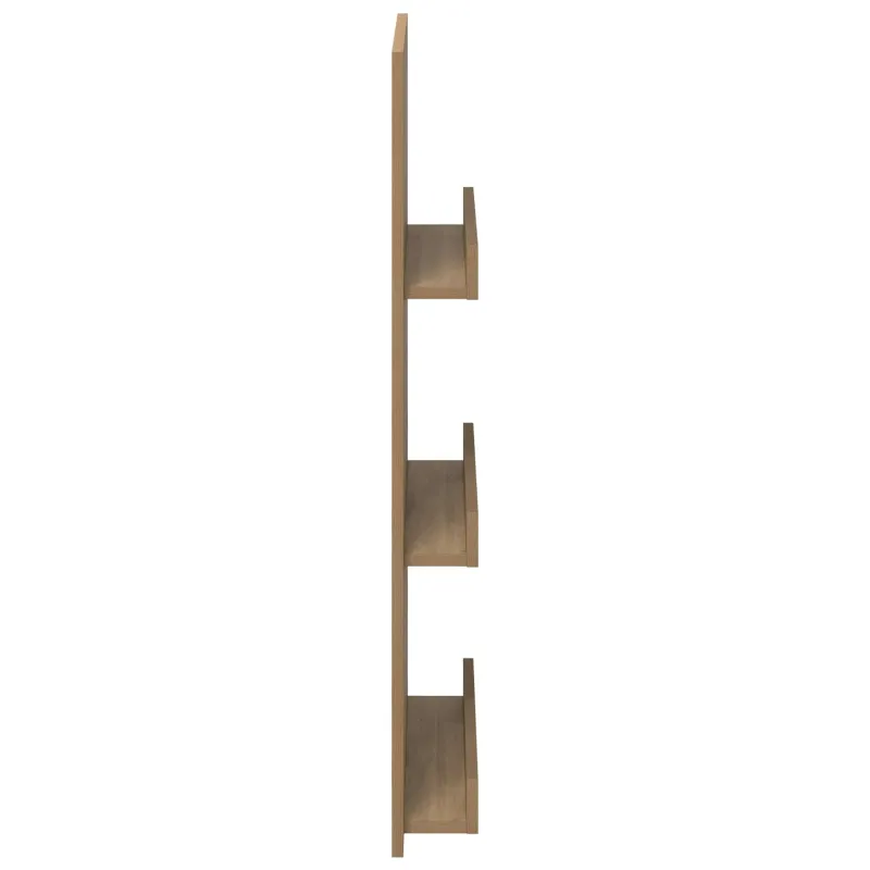 Žurnalų stovas su lentyna Amatininkų ąžuolas 51 x 11 x 102 cm