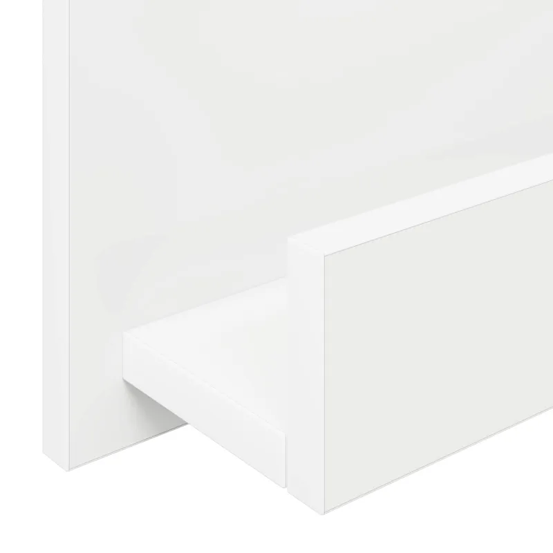 Žurnalų stovas Balta 43 x 11 x 102 cm Apdirbta mediena